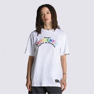 Vans Pride “Authentic” Tee Shirt size Medium